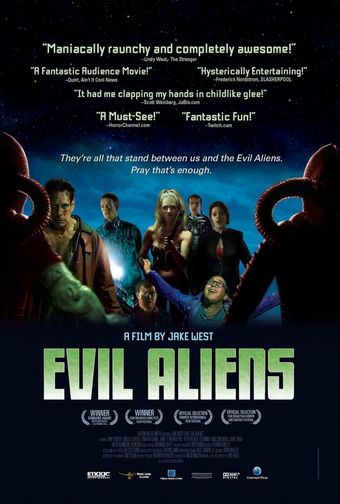 evil aliens 2005 poster