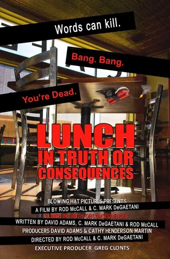 lunch in truth or consequences poster