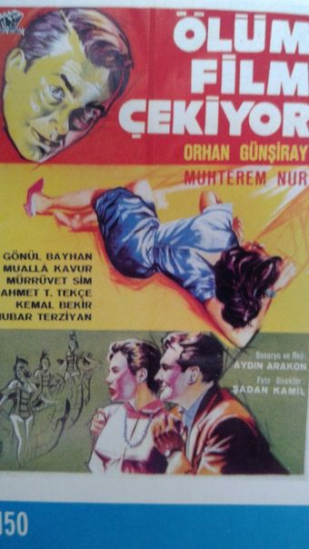 ölüm film çekiyor 1961 poster