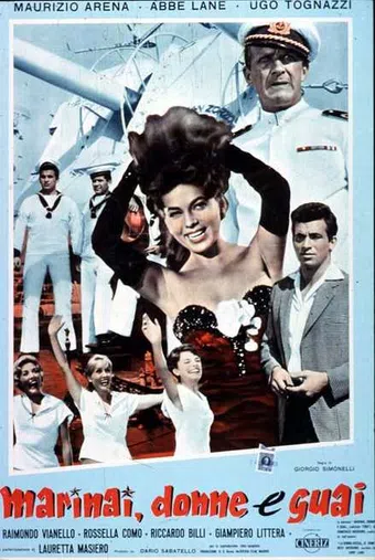 marinai, donne e guai 1959 poster