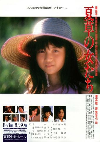 women in summer grass 1987 poster