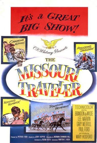 the missouri traveler 1958 poster