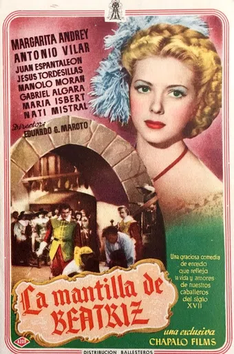 la mantilla de beatriz 1946 poster