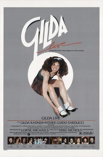 gilda live 1980 poster