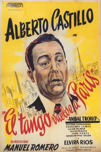 el tango vuelve a parís 1948 poster