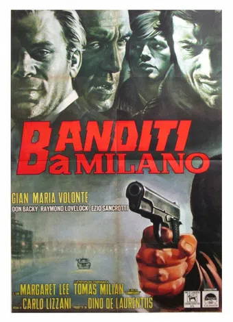 banditi a milano 1968 poster