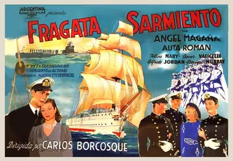 fragata sarmiento 1941 poster