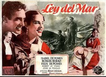 ley del mar 1952 poster