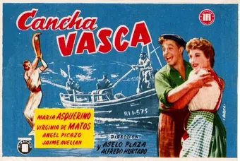 cancha vasca 1955 poster