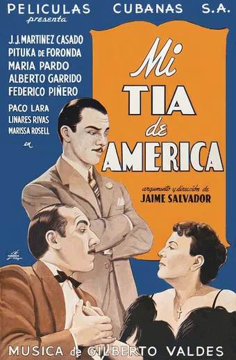 mi tía de américa 1939 poster