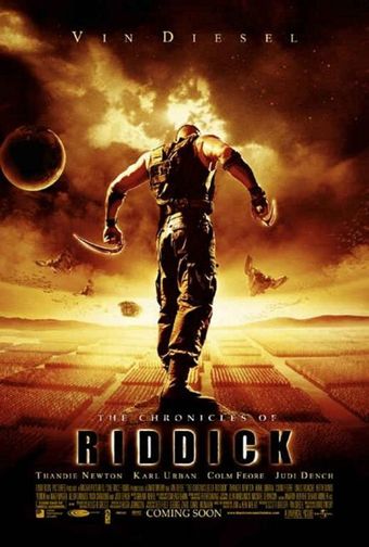 the chronicles of riddick 2004 poster