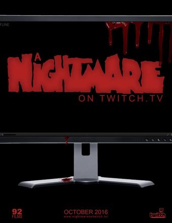 a nightmare on twitch.tv 2016 poster