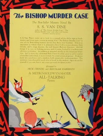 the bishop murder case 1929 poster