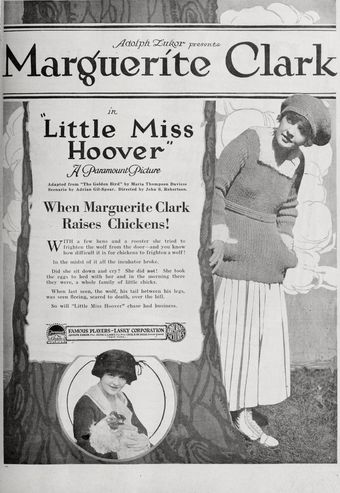 little miss hoover 1918 poster