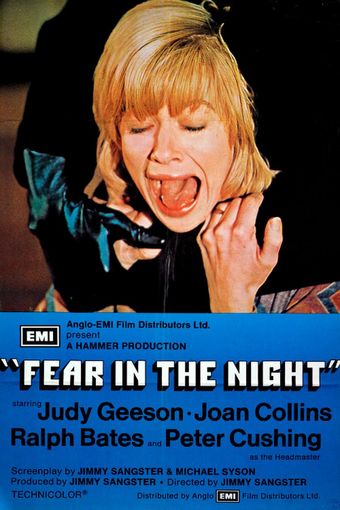 fear in the night 1972 poster