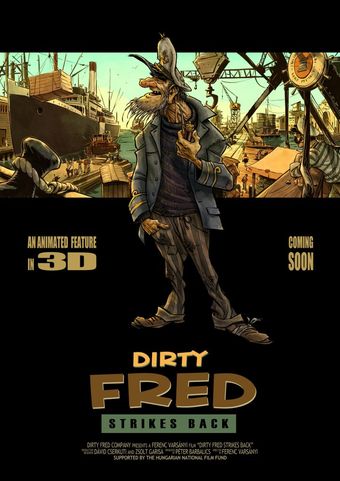 dirty fred strikes back poster