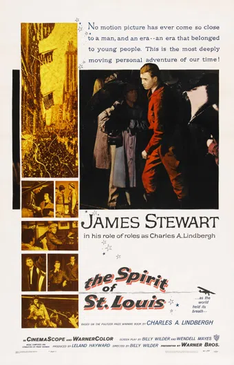 the spirit of st. louis 1957 poster