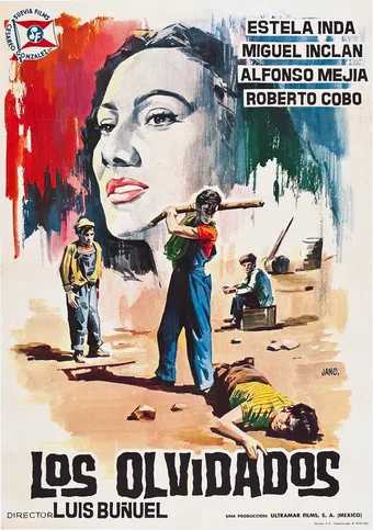 los olvidados 1950 poster