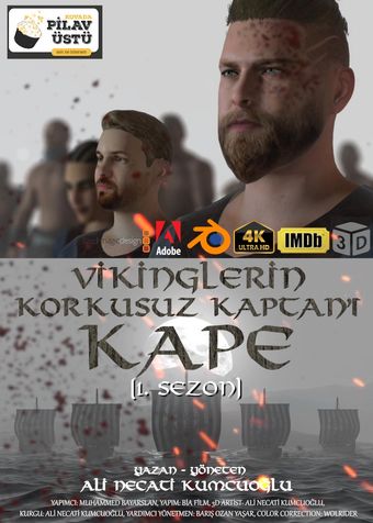 vikinglerin korkusuz kaptani kape 2024 poster