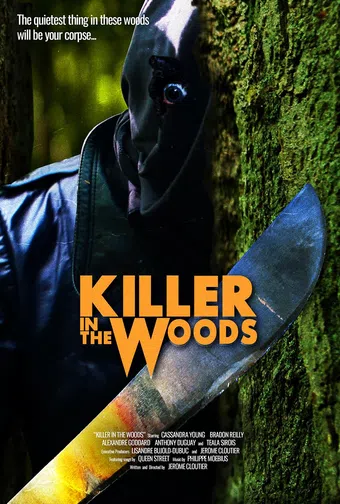 killer in the woods 2024 poster