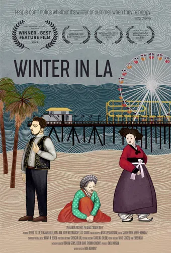 winter in la 2023 poster