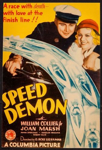 speed demon 1932 poster