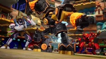 ninjago dragons rising: the elemental mechs 2024 poster