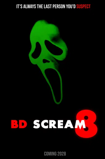 bd scream 8 poster