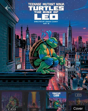 teenage mutant ninja turtles: the rise of leo poster