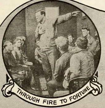 through fire to fortune 1914 poster