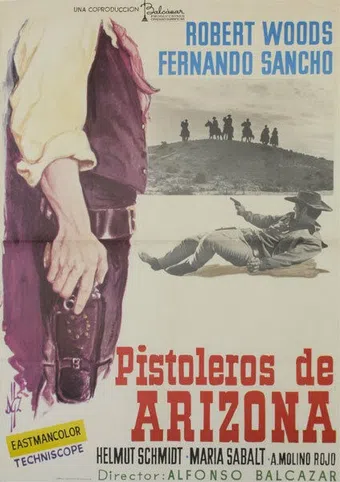 pistoleros de arizona 1965 poster