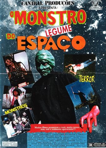 o monstro legume do espaço 1995 poster