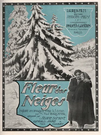 fleur des neiges 1921 poster