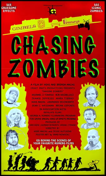 chasing zombies: a george romero tribute 2024 poster