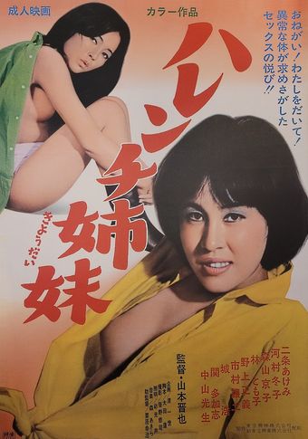 shôwa roman: harenchi shimai 1970 poster