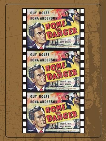 home to danger 1951 poster