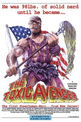 the toxic avenger 1984 poster