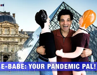 e-babe: your pandemic pal! 2020 poster