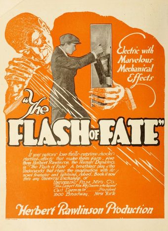 the flash of fate 1918 poster