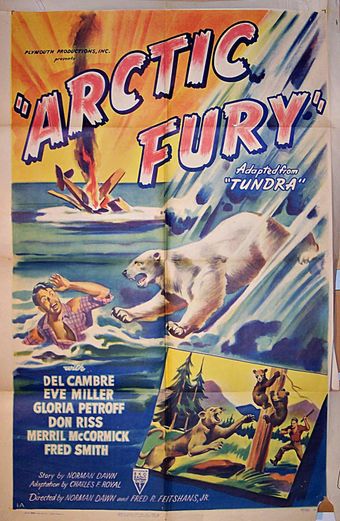 arctic fury 1951 poster