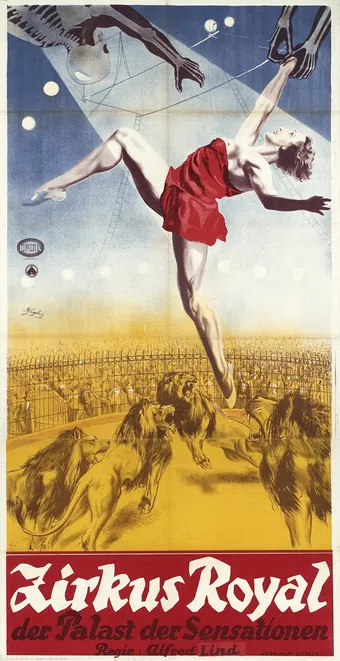 tragödie im zirkus royal 1928 poster