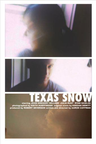 texas snow 2008 poster