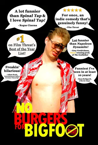 no burgers for bigfoot 2008 poster