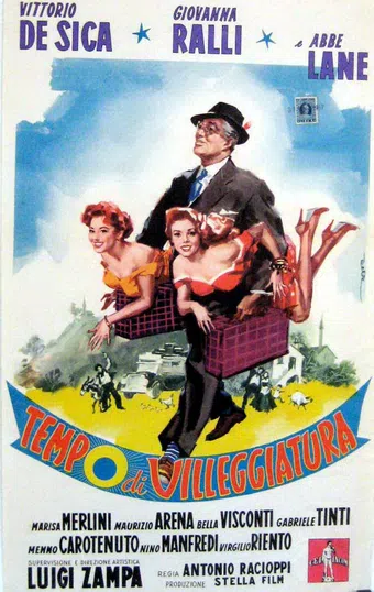 tempo di villeggiatura 1956 poster