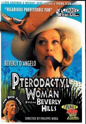 pterodactyl woman from beverly hills 1996 poster