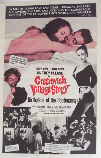 greenwich village story 1963 poster