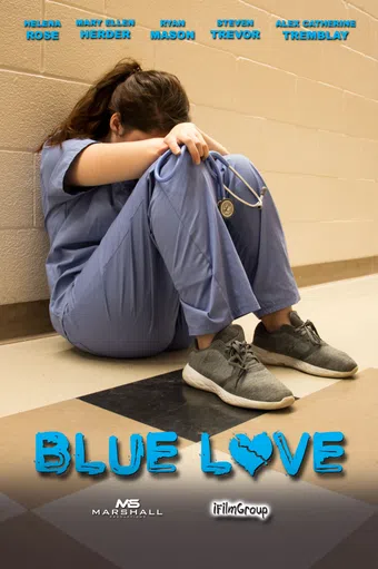 blue love poster