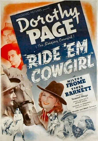 ride 'em, cowgirl 1939 poster