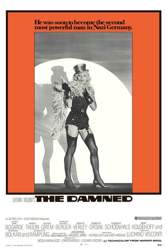 la caduta degli dei (götterdämmerung) 1969 poster