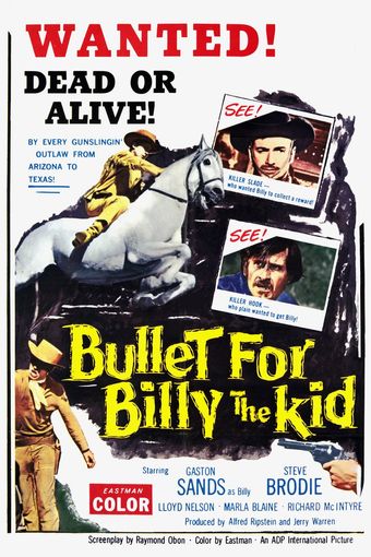 a bullet for billy the kid 1963 poster